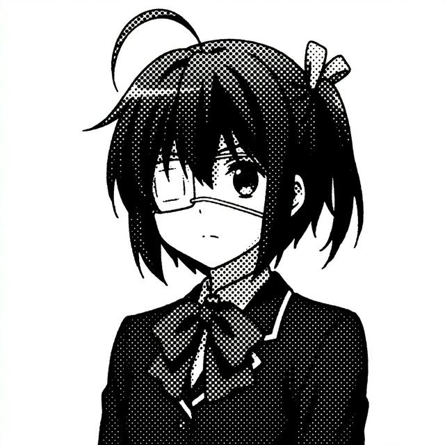 Rikka Halftone Background